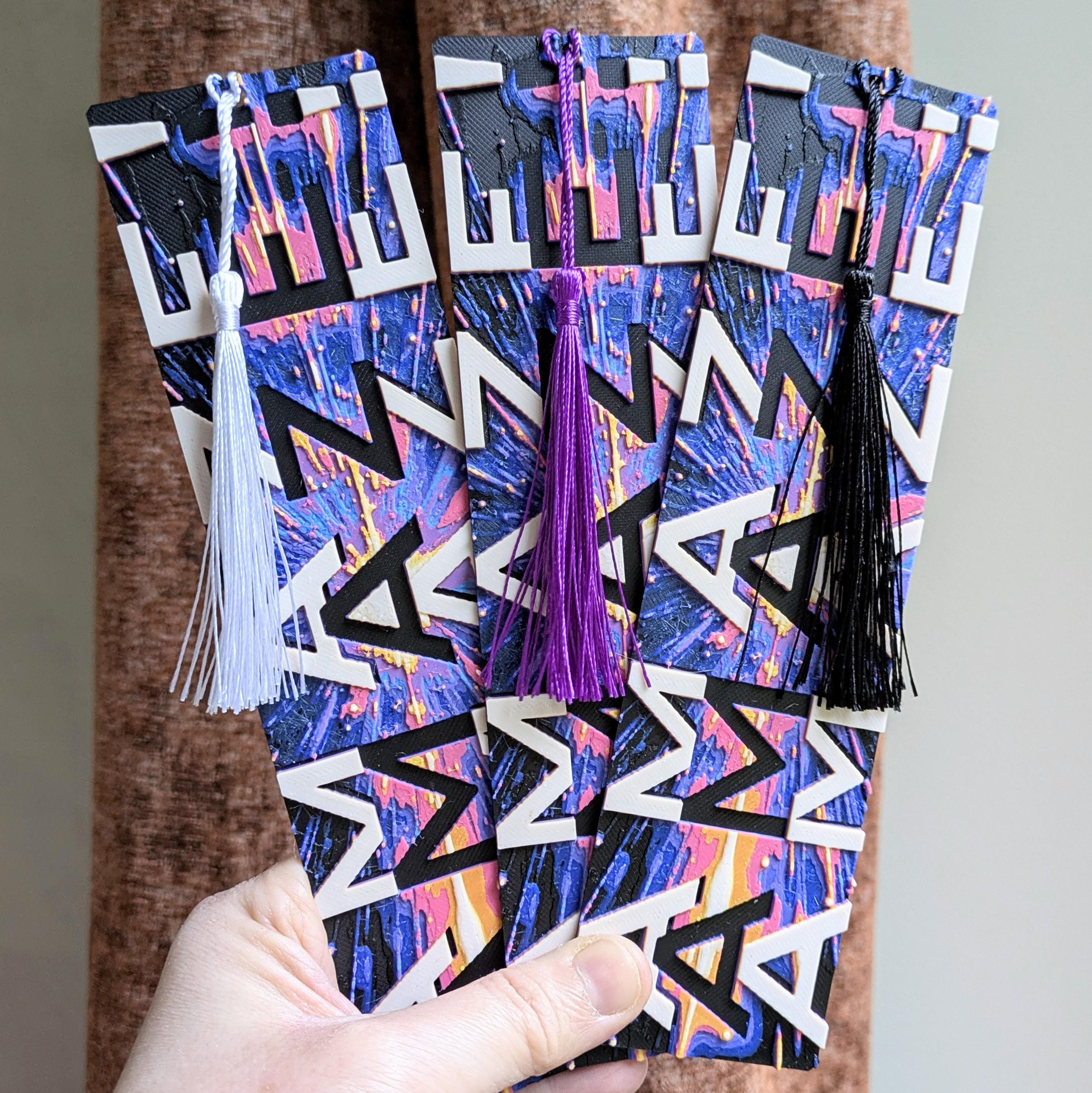 Project Hail Mary Bookmark | "Amaze Amaze" | 3D Printed Sci-Fi Fan Gift