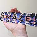 Project Hail Mary Bookmark | "Amaze Amaze" | 3D Printed Sci-Fi Fan Gift