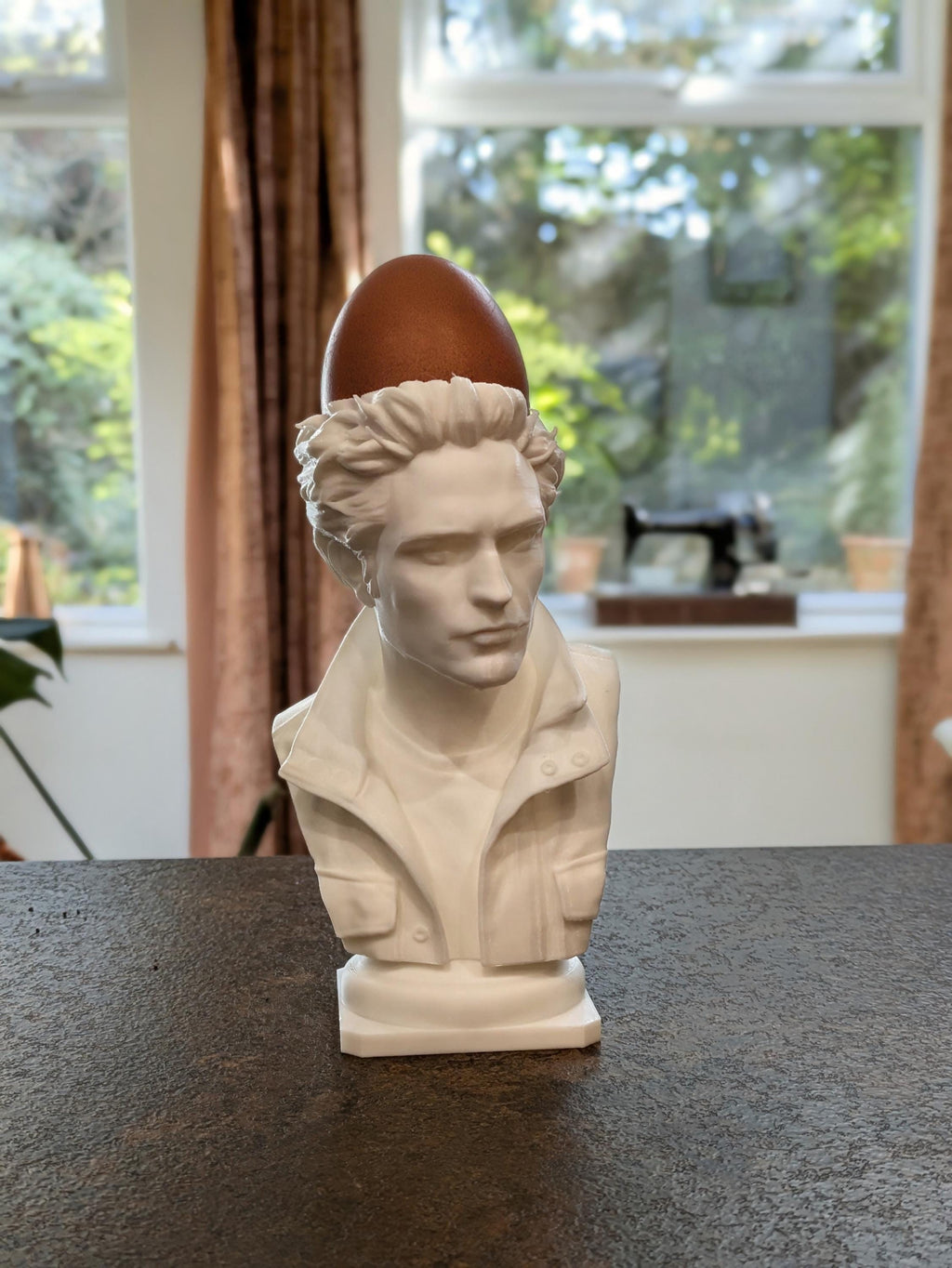 Eggward Egg Cup | Edward Cullen Inspired Twilight Fan Art | 3D Printed