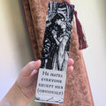 Fantasy Romance Bookmark | "He Hates Everyone Except Her" | 3D Printed BookTok Gift