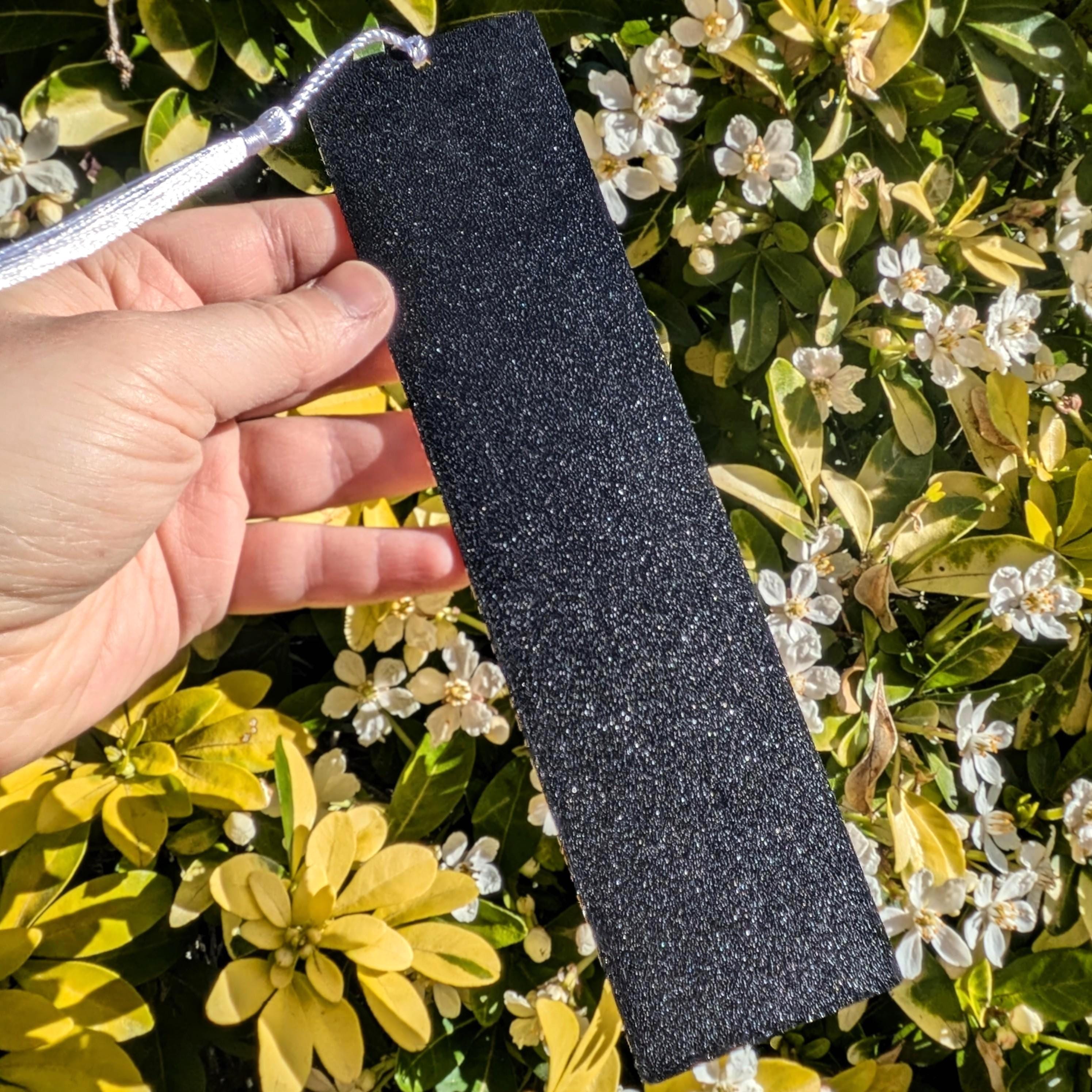 Textured Floral Bookmark with Tassel | 3D Printed | Handmade in UK | Gift for Book Lovers