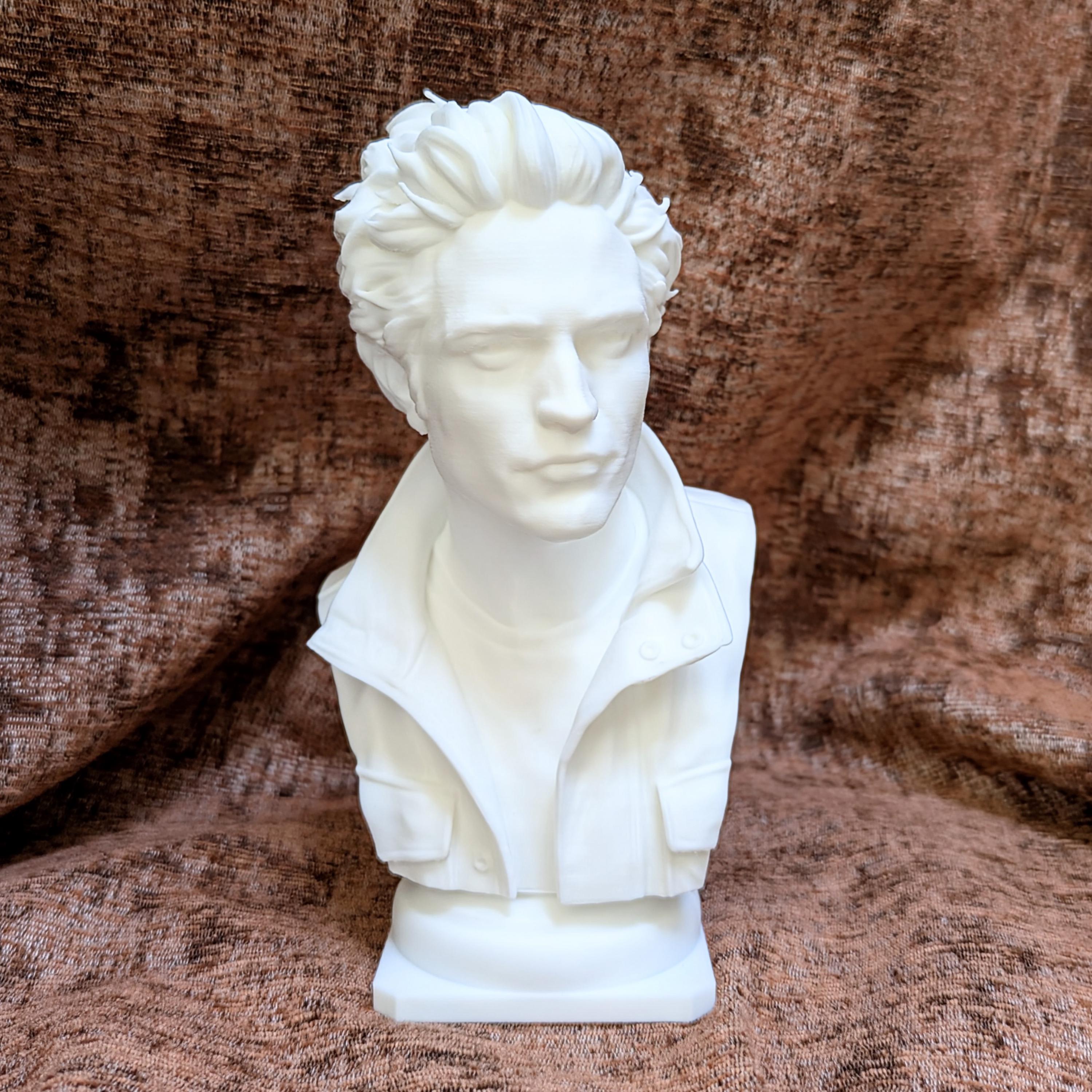 Edward Cullen Inspired Bust | Twilight Fan Art | 3D Printed Display Figurine