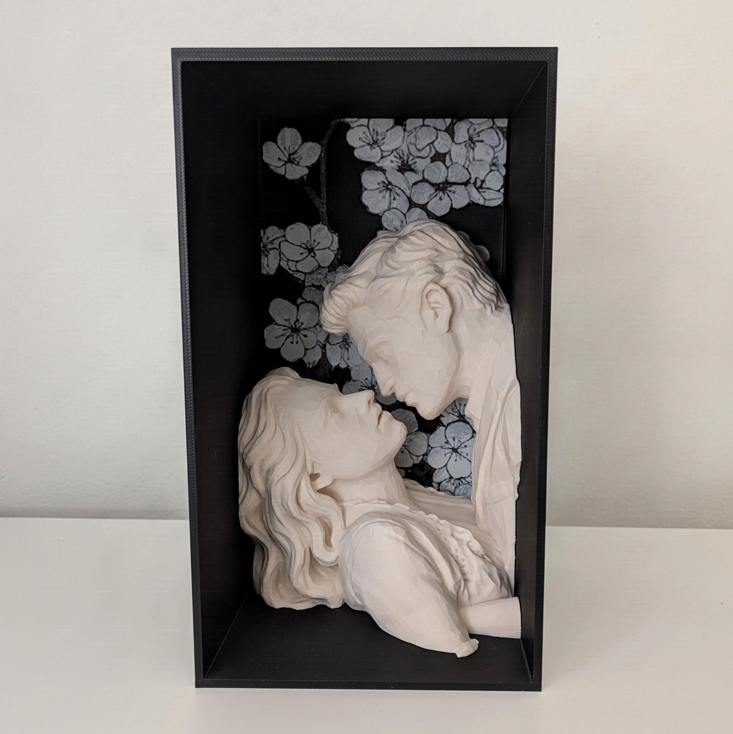 Twilight Book Nook | Edward Cullen Inspired | 3D Printed Romantic Fantasy Bookshelf Insert