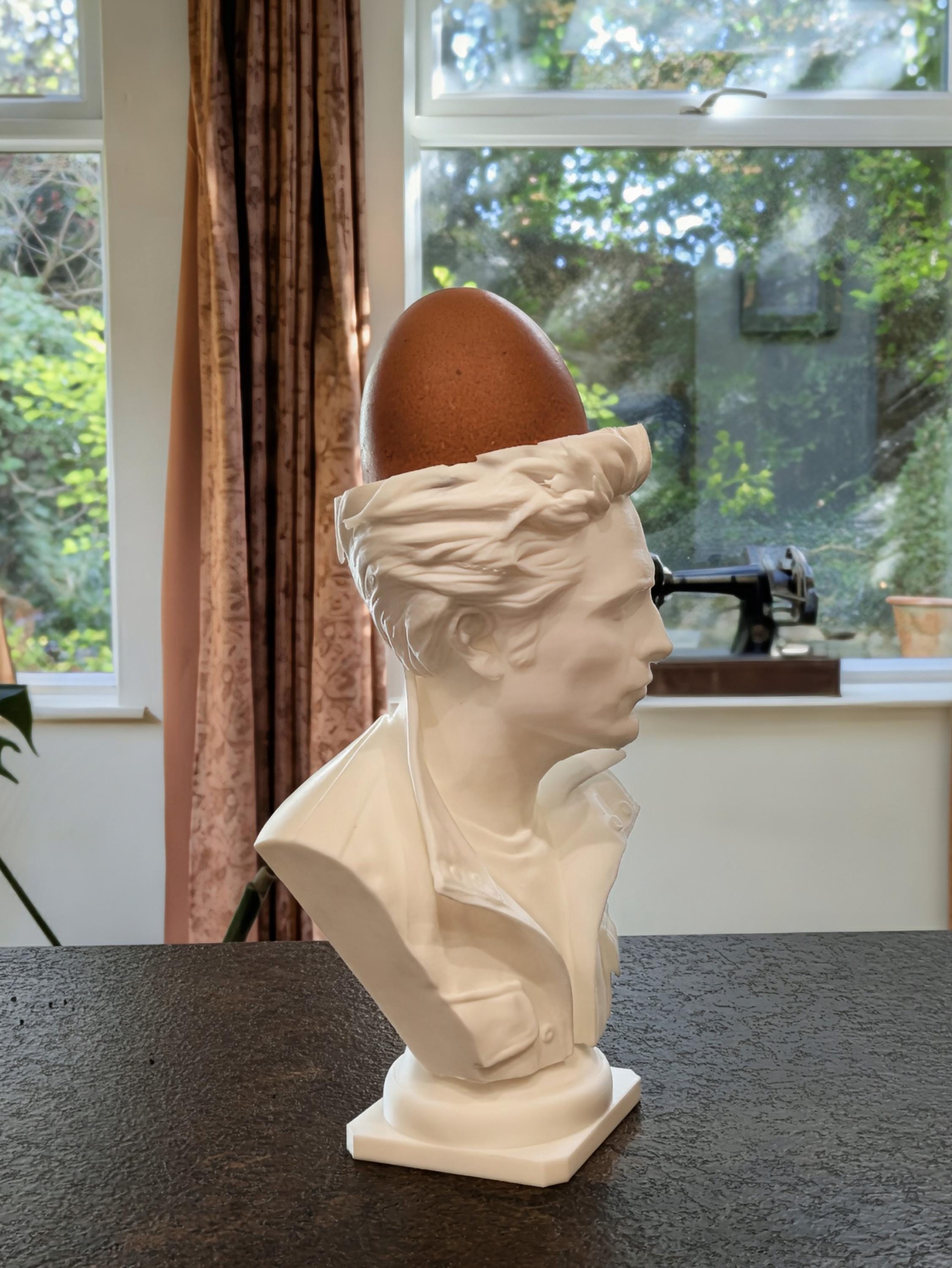 Eggward Egg Cup | Edward Cullen Inspired Twilight Fan Art | 3D Printed