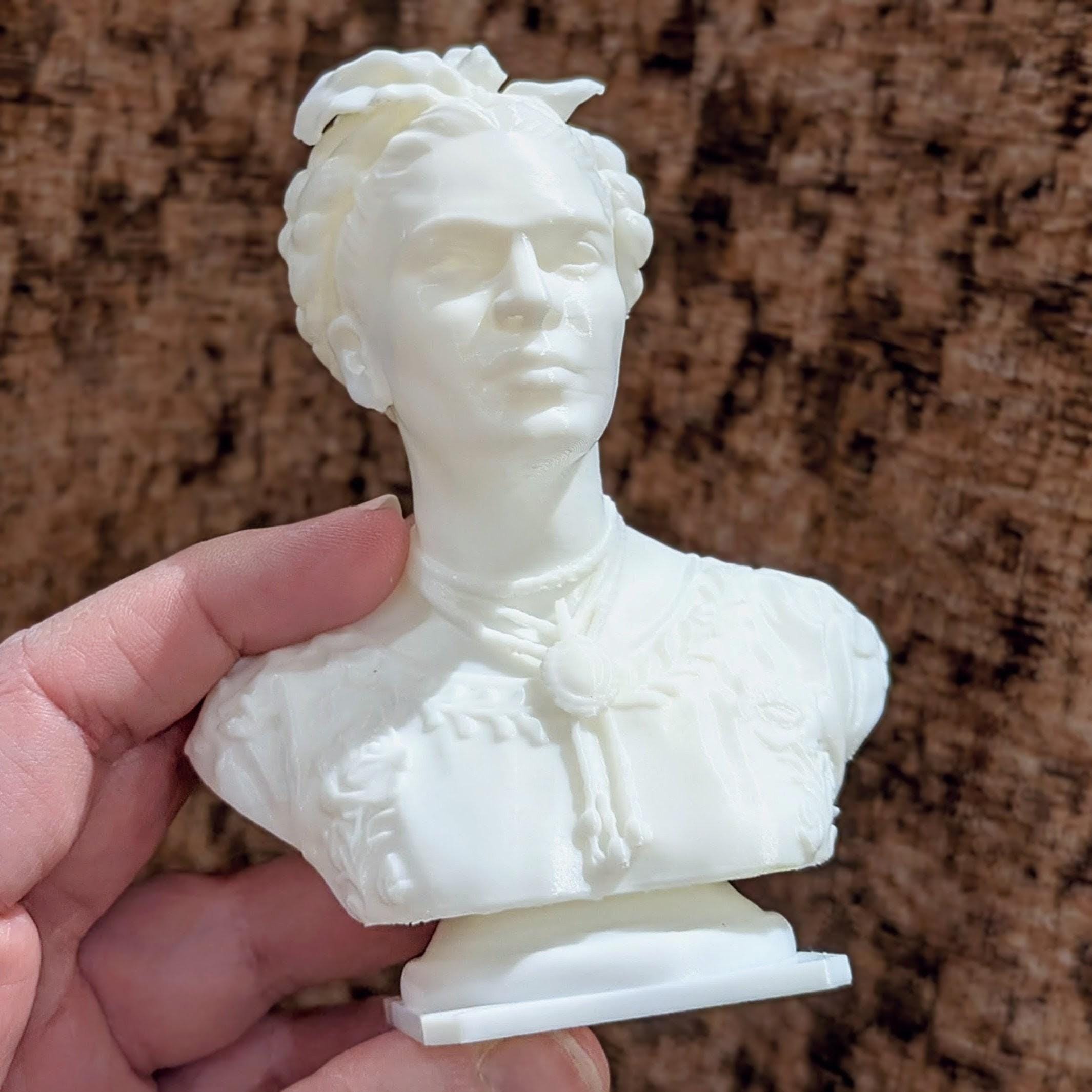 Frida Kahlo artist Gift Set | Trinket Dish | Bookmark | Bust | Art Lover | Motivational Note card | Handmade UK