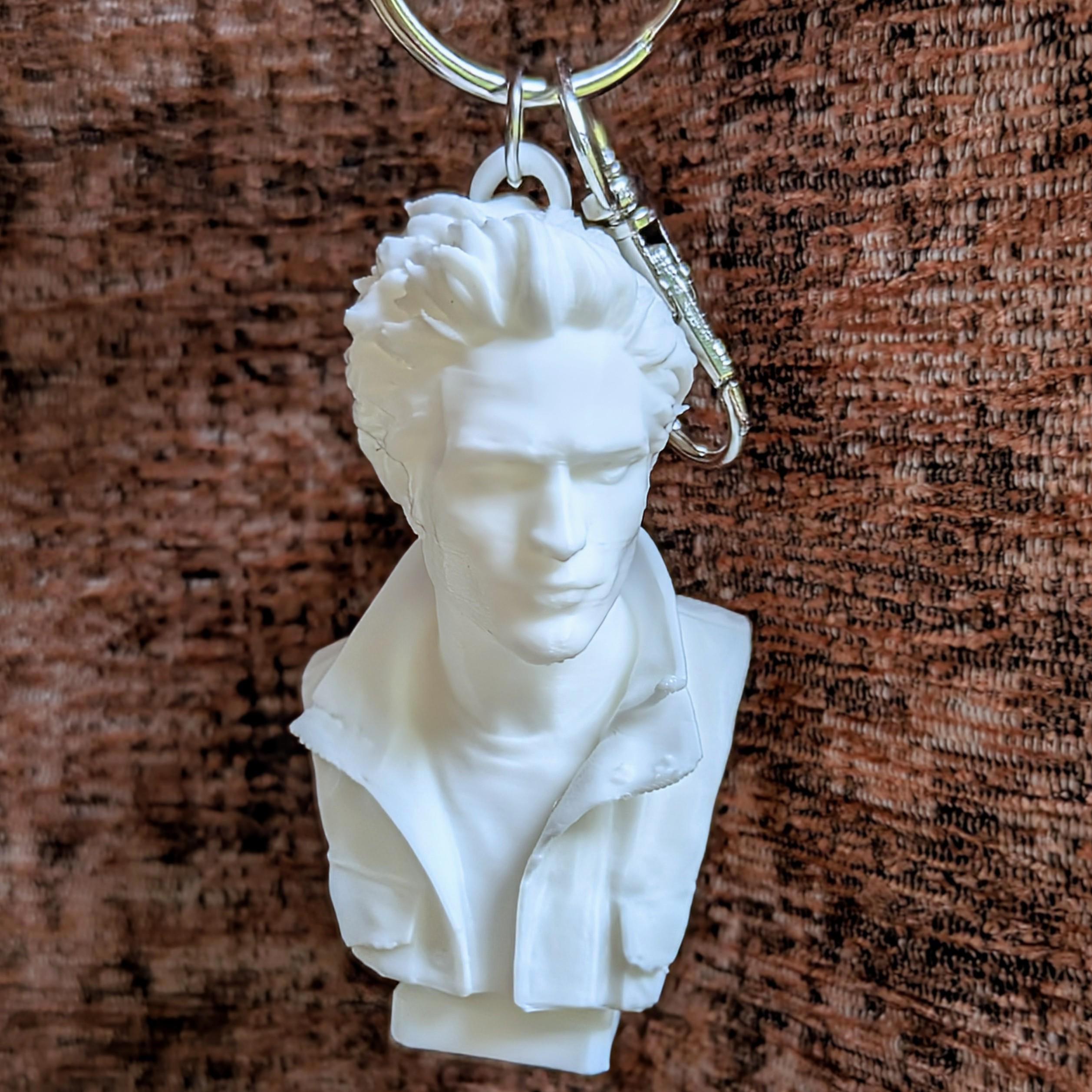 Edward Cullen Inspired Keyring | Twilight Fan Art | 3D Printed Bag Charm