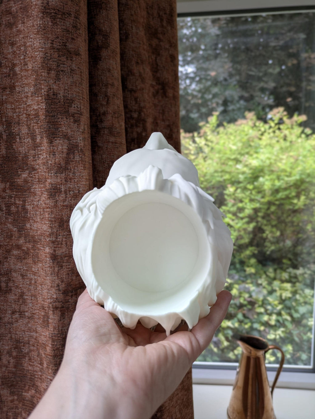 Edward Cullen Inspired Head Planter | Twilight Fan Art | 3D Printed Gothic Plant Pot