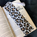 Leopard Print Bookmark | Textured 3D Printed Bookmark | Book Lover Gift | Handmade in UK