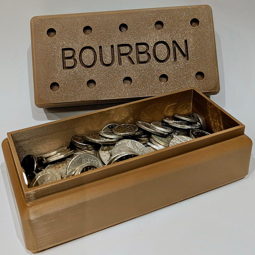 Bourbon Biscuit Trinket Box | 3D Printed Novelty Storage Box | Handmade in UK