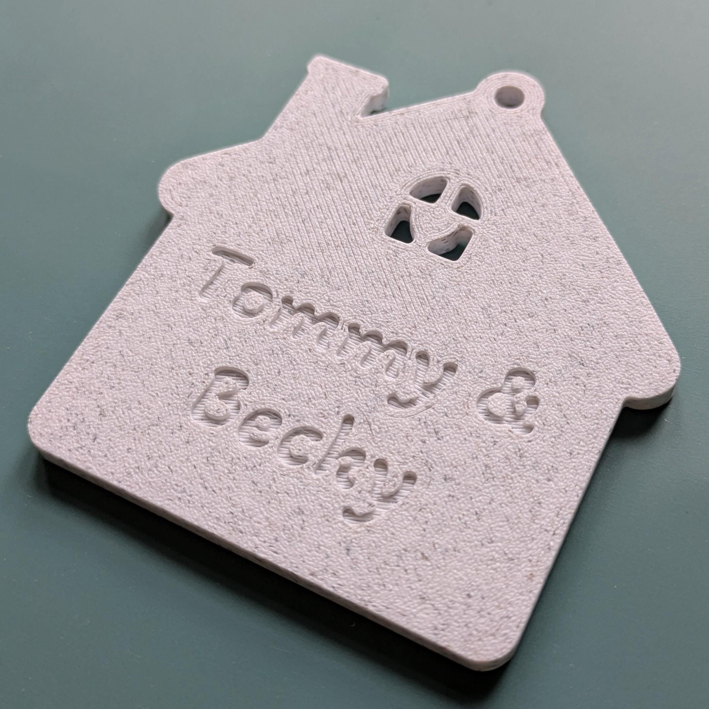 Personalised New Home Keyring | Our First Mortgage | Funny Housewarming Gift