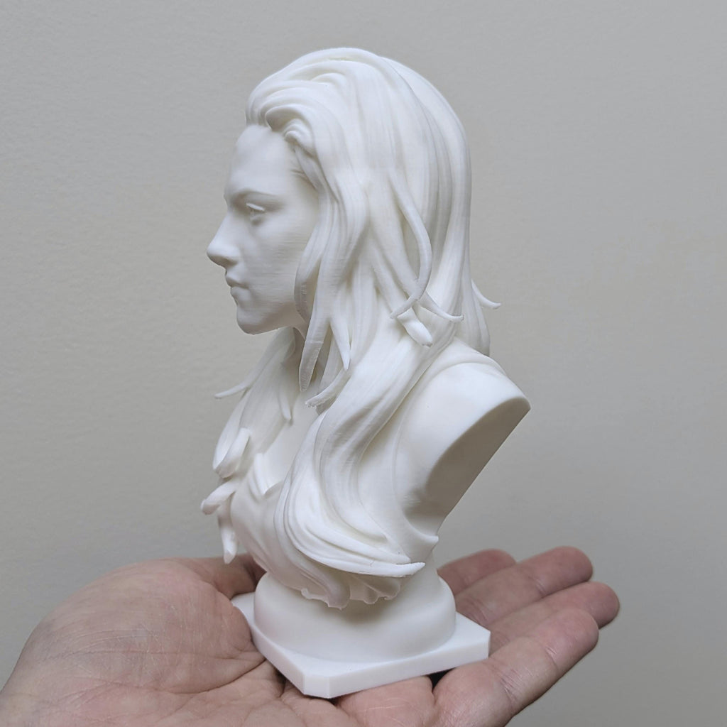 Bella Swan Inspired Bust | Twilight Fan Art | 3D Printed Display Figurine
