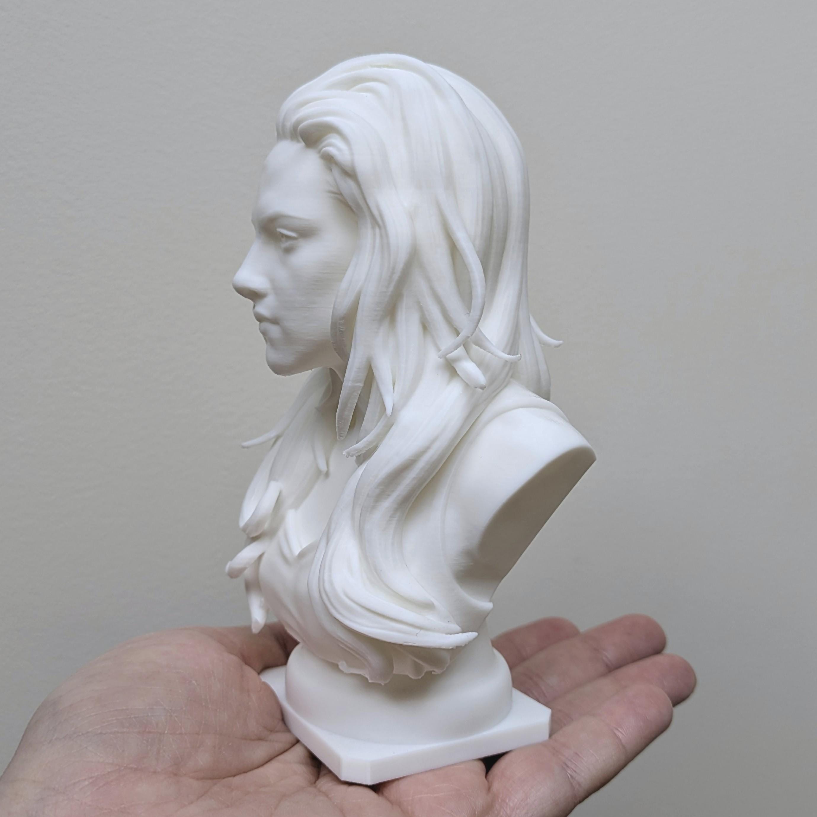 Bella Swan Inspired Bust | Twilight Fan Art | 3D Printed Display Figurine
