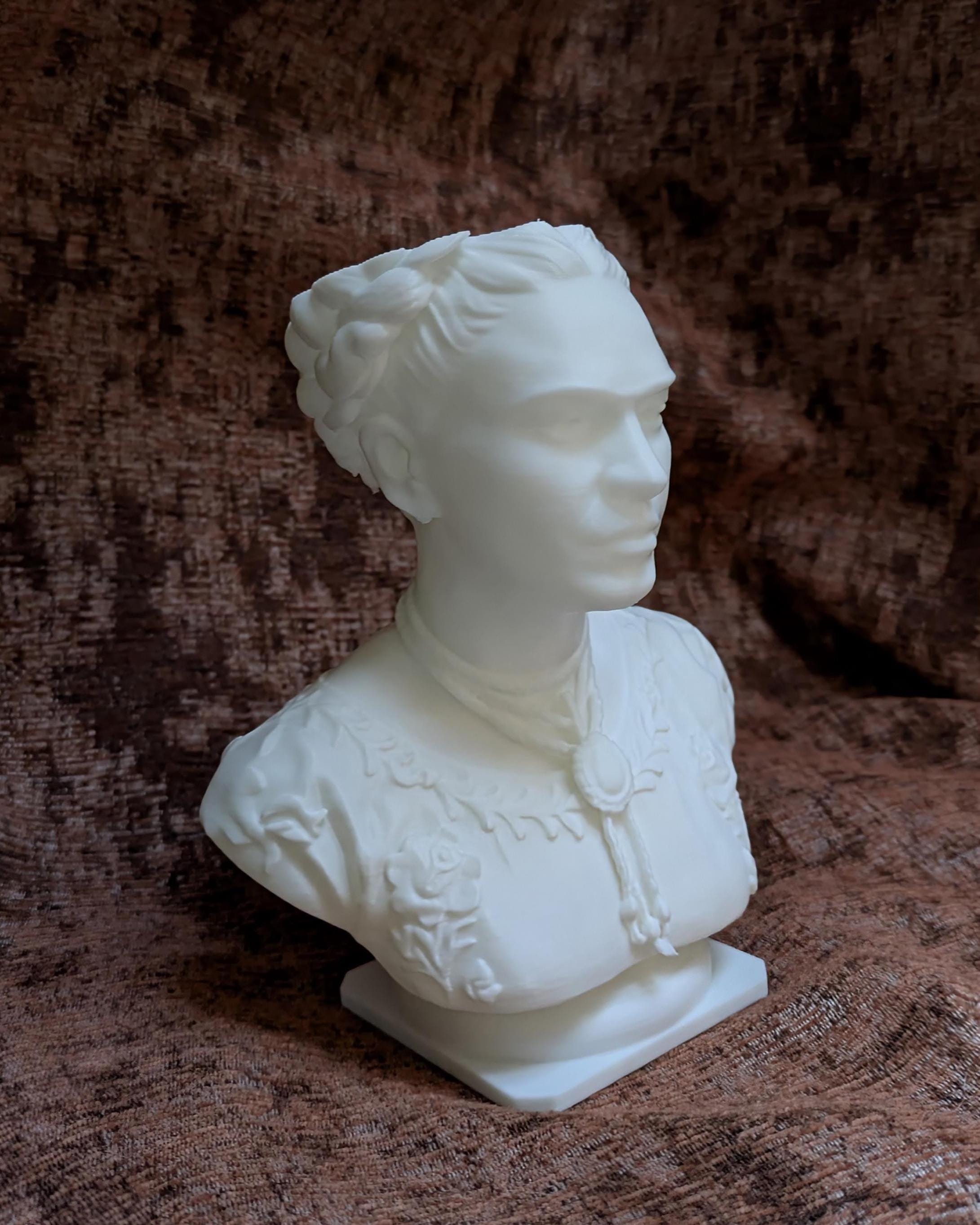 Frida Kahlo Inspired Egg Cup | Artist Fan Art | 3D Printed Kitchen Decor